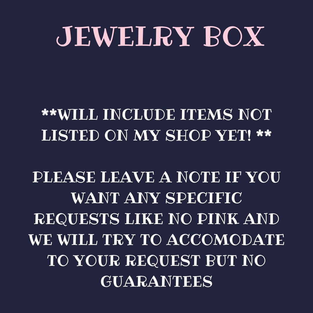 Jewelry box outlet bundle